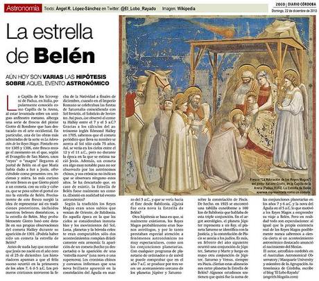 Zoco Astronomía: La estrella de Belén