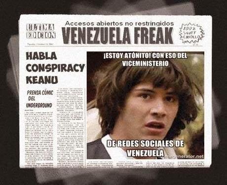 Portada press comic - Viceministerio Redes Sociales de Venezuela