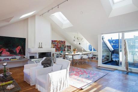 ATICO ABUHARDILLADO - - - Estilo Nordico - - - [casa de ensueño]