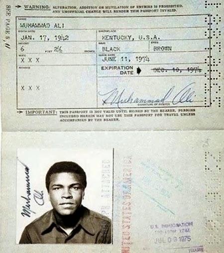 PASAPORTES FAMOSOS