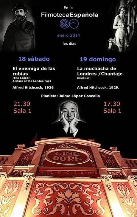 Hitchcock mudo en la filmoteca