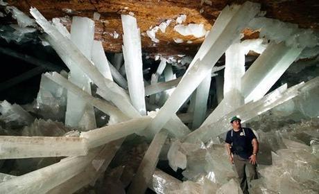 Cristales gigantes de Naica