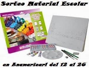 Sorteo Set Acuarela de Material Escolar