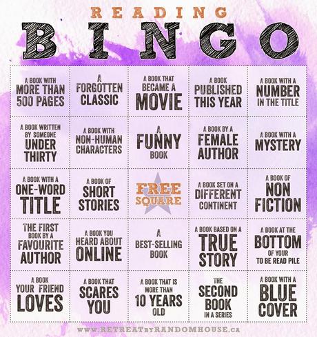 El Reading Bingo Challenge 2014
