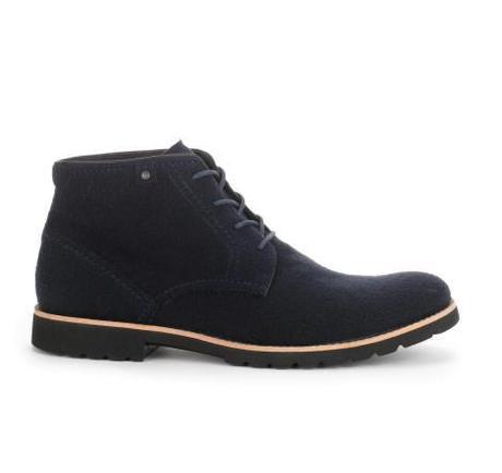 1.-ROCKPORT Caballero - Ledge Hill Boot - Navy Wool
