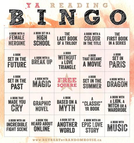 Retos y Desafios [7]: Reading Bingo Challenge 2014