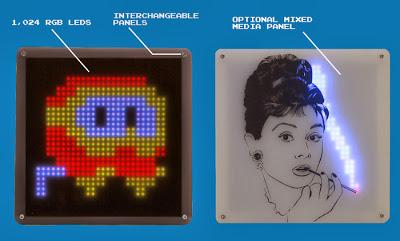 Luce tus mejores diseños pixelados con una pantalla LED para tu pared o mesa