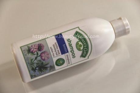 Al País de Nunca Jamás (XI): Biotin Shampoo de Nature's Gate