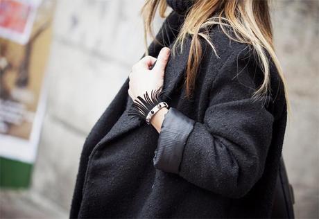street style barbara crespo black is the new black fashion blogger outfit