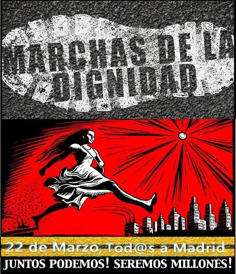 Reunión en la Sierra para las Marchas de la Dignidad