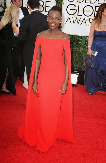 Golden Globes, red RED carpet