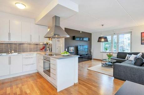 tele y decoración pisos nórdicos decoración pisos diáfanos decoración muebles nórdicos estilo nórdico escandinavo estilo nórdico decoración en gris y blanco decoración de salones nórdicos decoración de interiores cocinas blancas modernas nordicas blog de decoración interiorismo nórdico escandinavo 