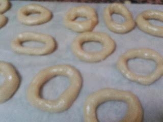 Rosquillas de anís glaseadas
