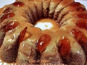 Flan caqui microondas