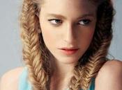 Peinado romantico trenza espiga