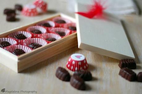 BOMBONES RELLENOS DE PRALINÉ