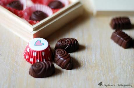 BOMBONES RELLENOS DE PRALINÉ