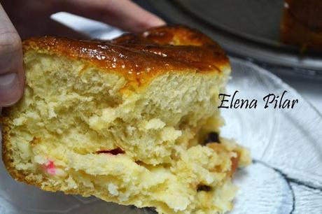 Brioche con Frutas y Pasas (Thermomix)