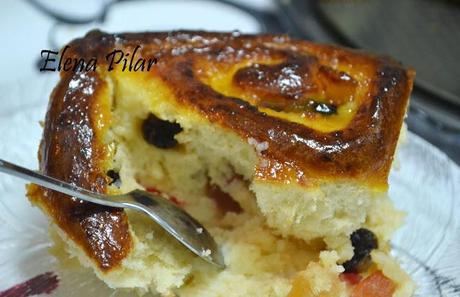 Brioche con Frutas y Pasas (Thermomix)