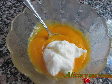 PASTEL DE MANGO ENREJADO