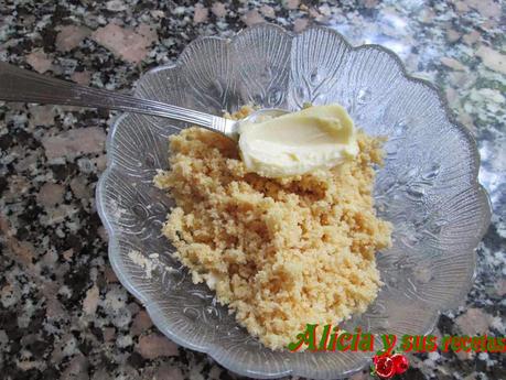 PASTEL DE MANGO ENREJADO