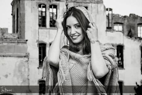 Sesión fotográfica con Cristina Cano - Edición en Blanco y Negro