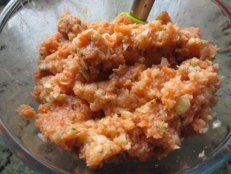 Albóndigas de salmón al eneldo