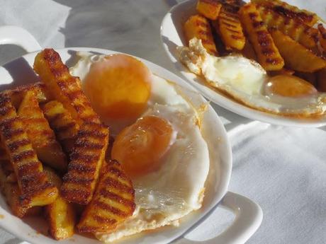 Patatas fritas con huevos SIN ACEITE olla GM