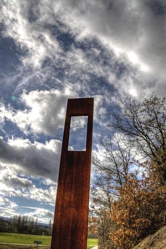 Máquina para ver cielos pastel