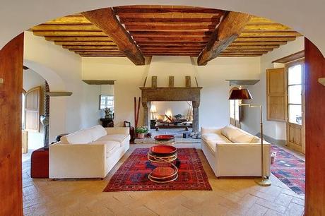 Livings Rusticos de la Toscana
