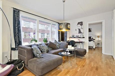 Un piso de planta rectangular decoración planta diáfana decoración piso sueco decoración piso nordico decoración muebles ikea interiores espacios piso pequeños inspiración ikea decoración ikea decoracion diseño interiores decoración de interiores blog interiores nórdico blog decoración nórdica 