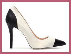 zara2 Zapatos blancos y negros, tendencia 2014 
