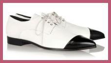 miu miu Zapatos blancos y negros, tendencia 2014 