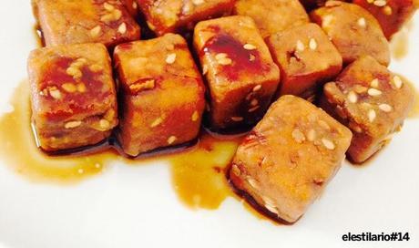El Recetario: Tofu con sésamo