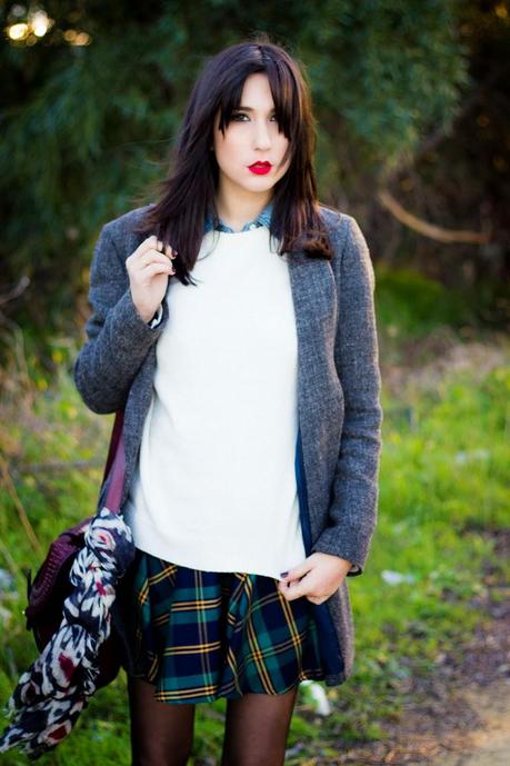 Plaid Skirt