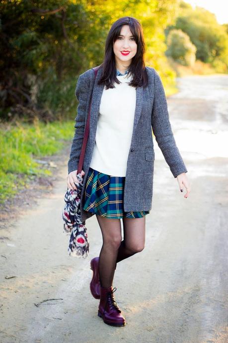 Plaid Skirt