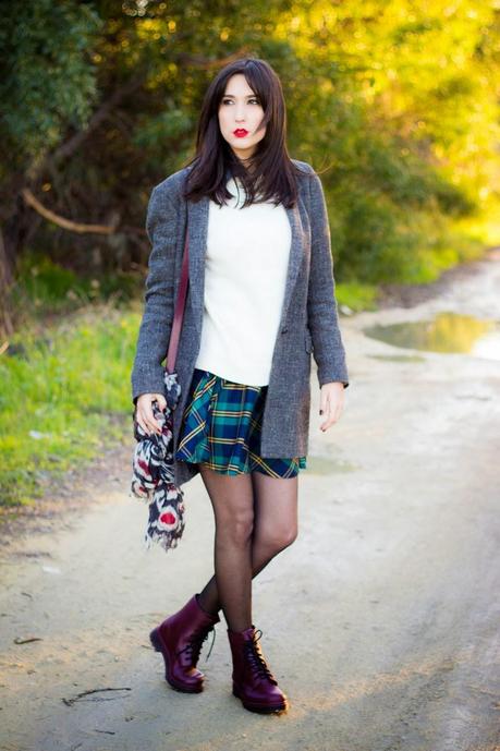 Plaid Skirt