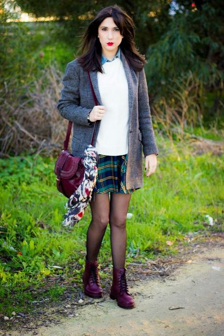 Plaid Skirt