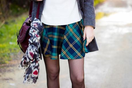 Plaid Skirt