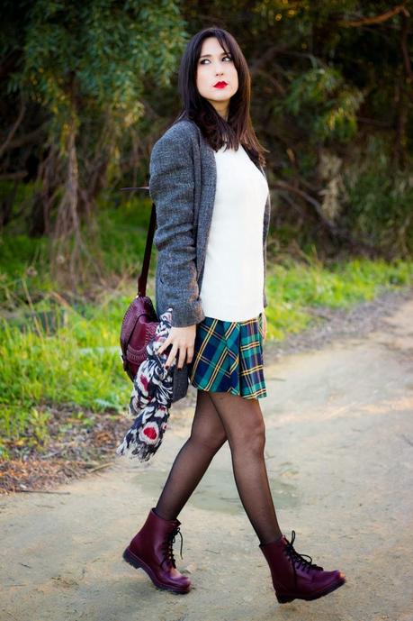 Plaid Skirt