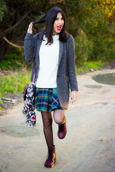 Plaid Skirt