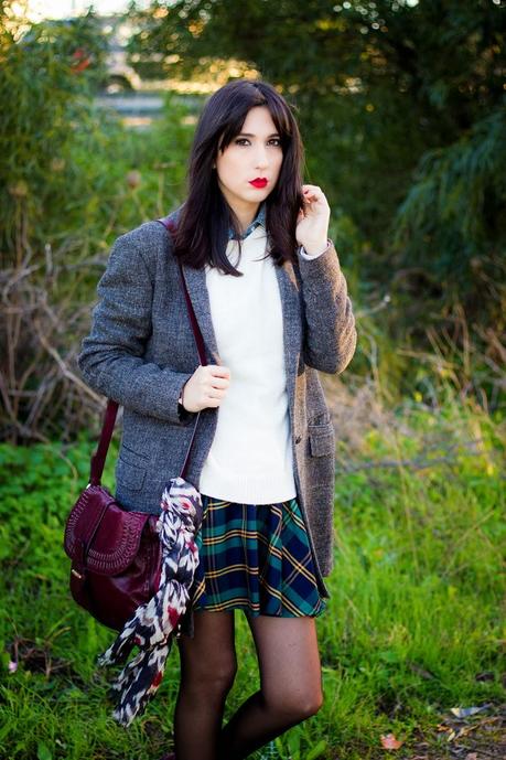 Plaid Skirt