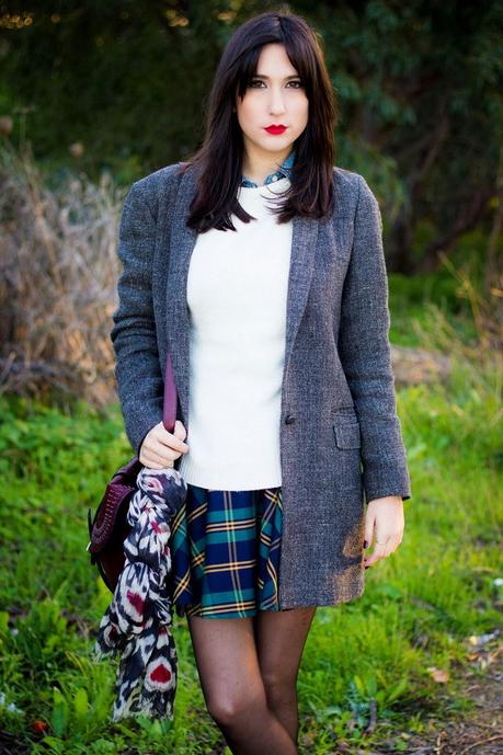 Plaid Skirt