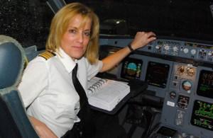 Marta Pérez-Aranda, piloto.