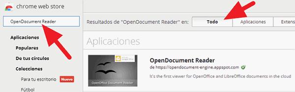 Abrir documentos de OpenOffice y LibreOffice en la nube.