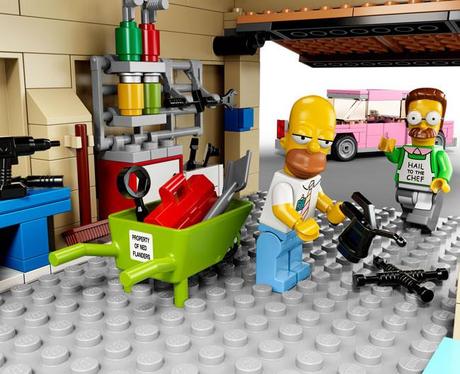 Los Simpsons en LEGO