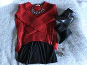 Burgundy sweater