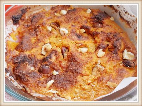 Pudin de pan y calabaza