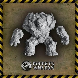 Giant Stone Golem de Puppets War
