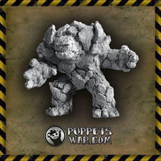 Giant Stone Golem de Puppets War